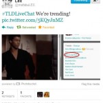#TLDLiveChat trending on Twitter June 26 2012