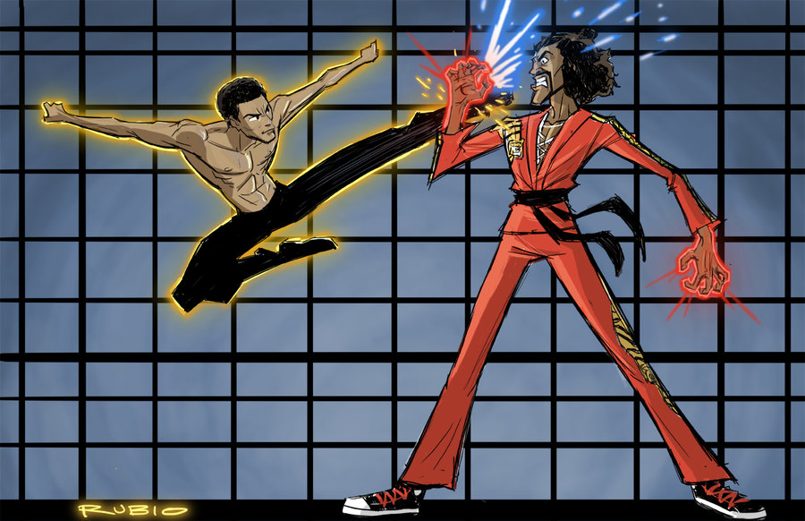 Sho'nuff, Bruce Leroy & The Last Dragon Fan Artwork Part II The Last