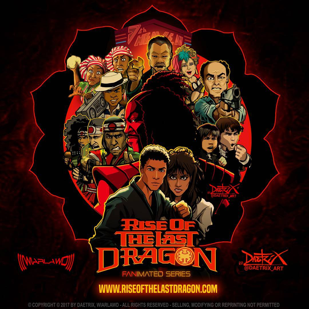 the last dragon movie poster